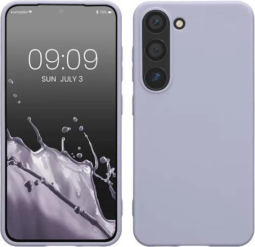 Vista 198 de kwmobile Funda compatible con Samsung Galaxy S23 - Funda protectora de silicona TPU suave y delgada - Piedra antigua