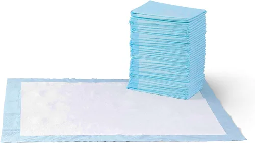 Vista 8 de Amazon Basics - Almohadillas para entrenamiento urinario de perros y cachorros a prueba de fugas con superficie de secado rápido de 5 capas