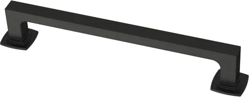 Vista 37 de Franklin Brass (1 paquete) – Manijas de gabinete color negro mate, centro de agujero de 3-3/4 pulgadas, tiradores para cajones, puerta de gabinete
