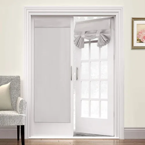 Vista 117 de Turquoize Cortinas Opacas con Aislamiento Térmico Paneles de Tratamiento de Ventanas con Bolsillo para Barra Paneles de Ventana para Ventanas