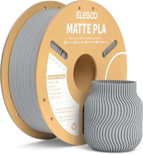 Vista 39 de ELEGOO Paquete de filamento de impresora 3D PLA mate 22 lbs 0.07 in