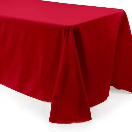 Vista 4 de vispronet Manteles – Rojo, Azul, Negro y Blanco – 6 "y 8
