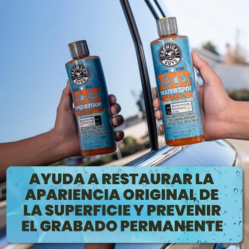 Vista 3 de Chemical Guys, Gel removedor de manchas de agua resistente para vidrio y pintura, 16 onzas