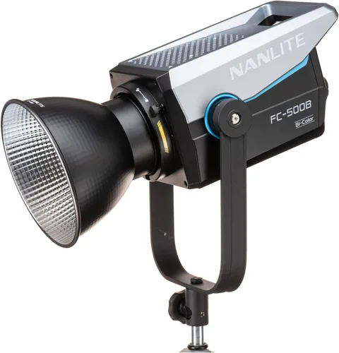 Vista 3 de Nanlite FC-500B bicolor LED foto y vídeo luz 520W 2700K-6500K Bluetooth App Control 2.4G 12 efectos Bowens Mount, Bluetooth Nanlink, 0.08 oz