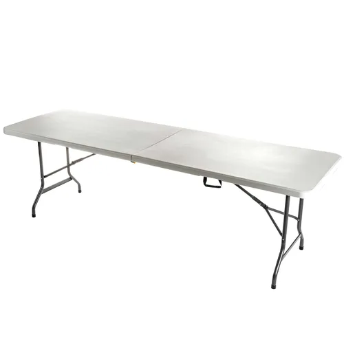 Vista 11 de Iceberg IndestrucTable Too - Mesa plegable biplegable, interior/exterior, grado comercial, carbón, 60 pulgadas de ancho x 30 pulgadas de profundidad