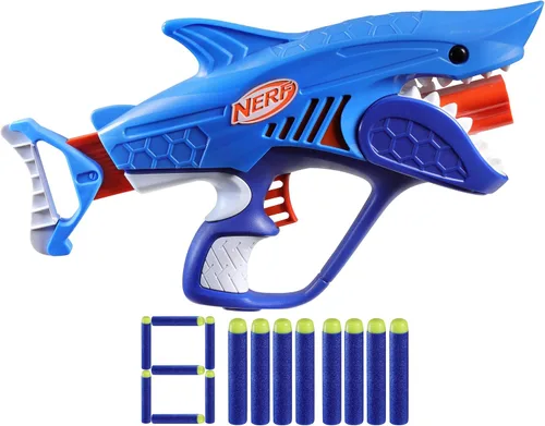 Vista 8 de Wild Venompack, incluye 2 lanzadores Nerf fáciles de jugar, diseños de escorpión, 20 dardos Nerf Elite, juguetes de serpiente, a partir de 6 años