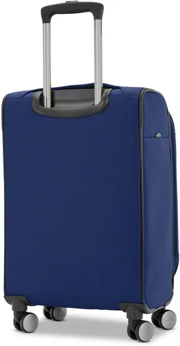 Vista 4 de Samsonite Ascella 3.0 Softside - Maleta expandible con ruedas giratorias, Sapphire Blue, Ascella 3.0 Softside - Maleta expandible con ruedas
