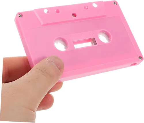 Vista 9 de Colorido Retro Cassette Tape Holder Decoraciones 2pcs Cintas de música en blanco para proyectos de bricolaje