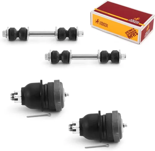 Vista 148 de Metrix Premium Chassis Parts - Juego de 4 piezas de articulación de rótula superior y barra estabilizadora delantera para Ford Ranger RWD 1998-2011