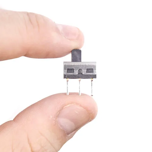 Vista 5 de CYT1107 - Interruptor deslizante vertical de 0.197 in de alto, 2 pines, 2 posiciones, panel SPDT 1P2T (paquete de 20)