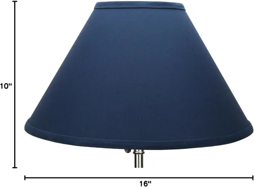 Vista 6 de FenchelShades.com Pantalla de lámpara de 6 pulgadas de diámetro superior x 16 pulgadas de diámetro inferior x 10 pulgadas de altura inclinada
