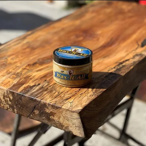 Vista 2 de HOWARD WAX-IT-All - Cera protectora de grado alimenticio, cera de abeja: embellece y extiende el acabado de superficies, cera de abeja de grado