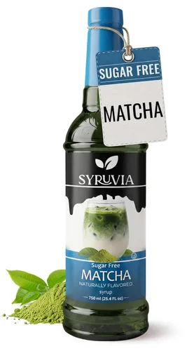 Vista 66 de Jarabe de café sin azúcar Syruvia, jarabe con sabor a caramelo para bebidas, lattes y postres – 25.4 fl oz