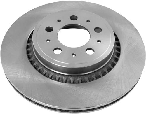 Vista 142 de Detroit Axle - Rotores de freno delantero para 04-13 Mazda 3 Rotores de frenos de disco 06-15 Mazda 5 Reemplazo: Rotor regular delantero de 11.81