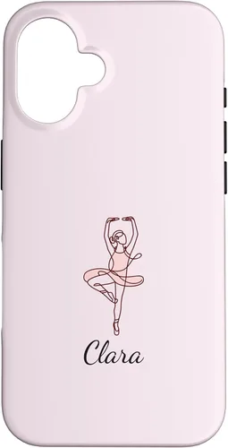 Vista 32 de Clara - Carcasa para iPhone 17, diseño de bailarina, bailarina, bailarina, bailarina, navidad