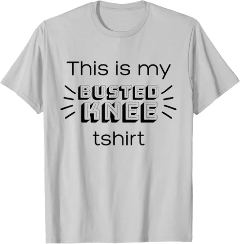 Vista 60 de Funny Broken Knee Joke - Camiseta de regalo para lesión de rodilla