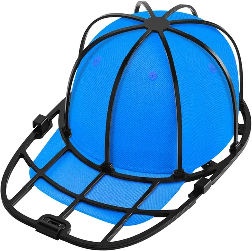 Vista 8 de Eiito Jaula para lavar sombreros, lavadora de sombreros para lavadora y lavavajillas, jaula de lavado de gorras de béisbol, di adiós a los sombreros