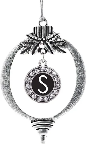 Vista 152 de Inspired Silver - Adorno de cromosoma 21 con dije de círculo de plata con joyas de circonita cúbica
