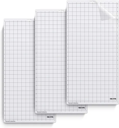 Vista 7 de LightGrip - Alfombrilla de corte para Silhouette Cameo 3/2/1 (12 x 24 pulgadas, 3 alfombrillas), accesorios de repuesto para Silhouette Cameo
