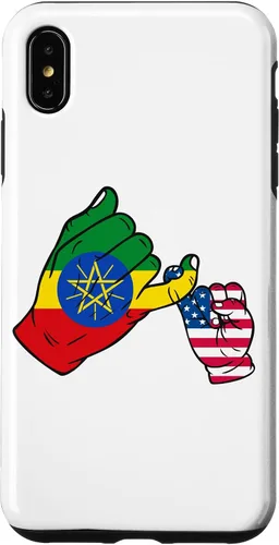 Vista 7 de iPhone 15 Parent and child Ethiopia USA family Case