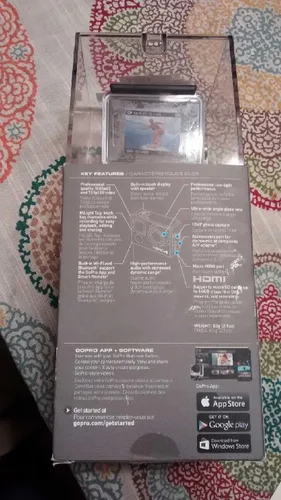 Vista 2 de Cámara de video digital resistente al agua GoPro Hero4 CHDHY-401