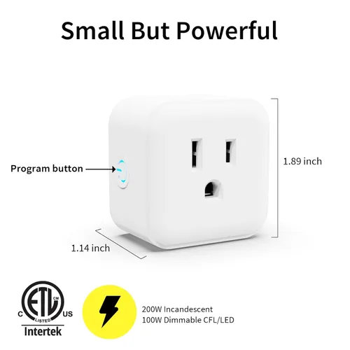 Vista 8 de Minoston Regulador de salida Z-Wave, enchufe inteligente Z-Wave serie 800, requiere concentrador Z-Wave, compatible con Alexa y Google Assistant
