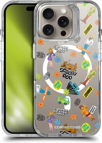 Vista 190 de Head Case Designs Funda con licencia oficial de Scooby-Doo Capture Character Art a prueba de golpes [protección de grado militar] compatible
