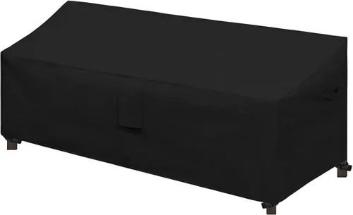 Vista 10 de Easy-Going Funda impermeable para sofá de patio, resistente a los rayos UV, funda de sofá biplaza para exteriores, funda para muebles de jardín