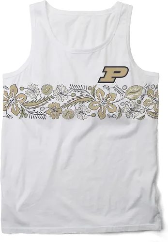 Vista 9 de Wes and Willy Camiseta sin mangas floral para hombre