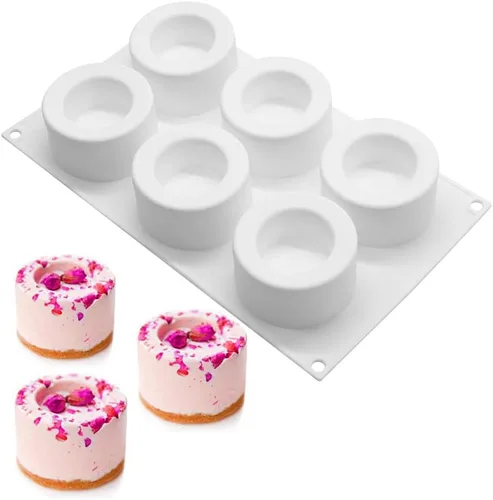 Vista 3 de Molde de silicona para mousse de bolas para hornear, moldes de chocolate de alta calidad, moldes para tartas, moldes de bomba, caramelo