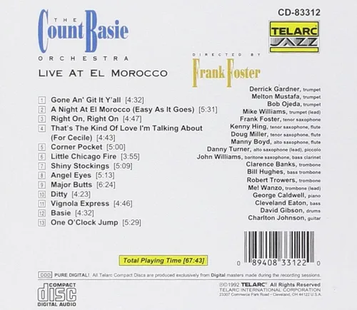 Vista 2 de Orquesta Count Basie en directo en El Marruecos