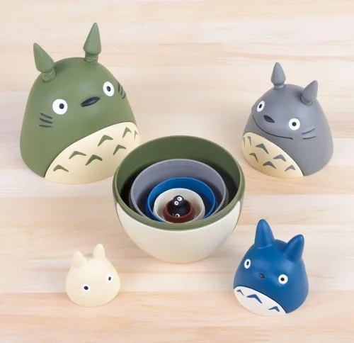 Vista 11 de Ensky - My Neighbor Totoro - Muñecas anidadas de Totoro - Mercancía oficial de Studio Ghibli