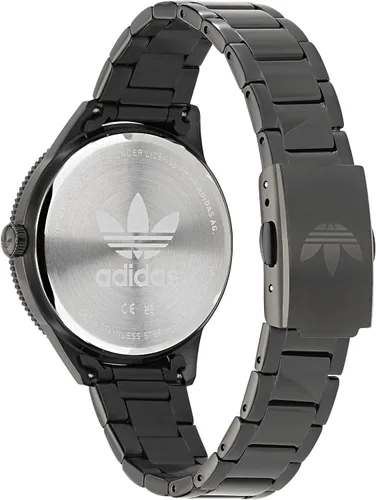 Vista 4 de adidas Reloj de pulsera de acero inoxidable negro modelo AOFH220552I Negro