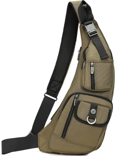 Vista 8 de Nicgid Sling Bag - Mochila bandolera para hombre), LYSB01NH075BJ-SPRTSEQIP
