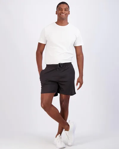 Vista 5 de Paquete de 5 pantalones cortos de malla de 5 pulgadas para hombre con bolsillos (disponible en tallas grandes y altas)