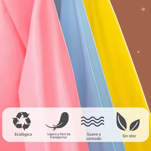 Vista 2 de Chubasqueros para niños, chaqueta impermeable para niños y niñas, poncho de lluvia para niños pequeños, ropa de lluvia de dibujos animados 3D, traje