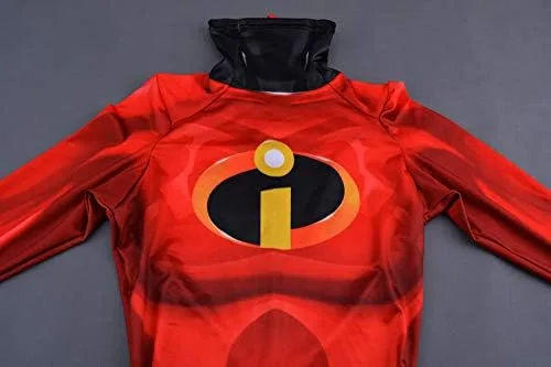 Vista 4 de Disfraz de cosplay de The Incredibles, traje clásico