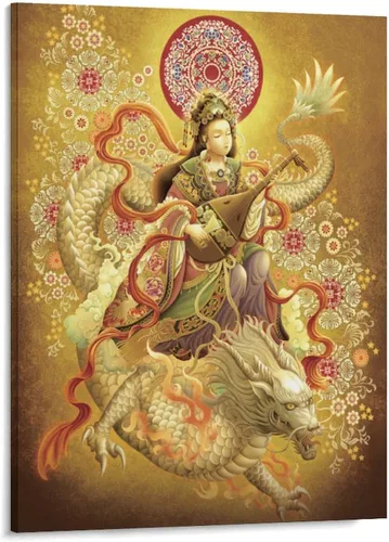 Vista 45 de Póster artístico con texto en inglés «Lord Shiva And His Family» («Lord Shiva And His Family») - Póster decorativo moderno para decorar la pared