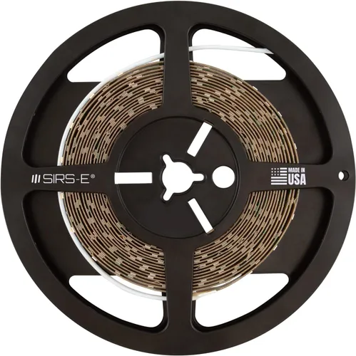 Vista 2 de SIRS-E StripFlexLED - Tira de luces LED blancas, 12 V, 60 LEDs/m, 2700 K, blanco cálido, 16.4 pies (16.4 ft), certificación UL, fabricada en Estados