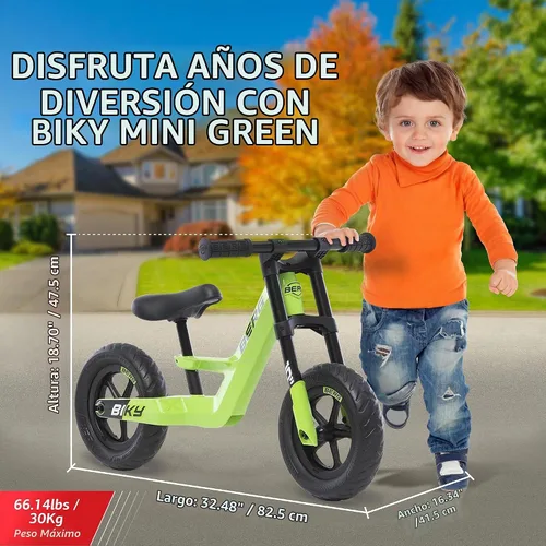 Vista 3 de BERG Biky - Bicicleta de equilibrio - Bicicleta ligera para niños pequeños - Mini bicicleta fácil de usar - Edades 2-5 años