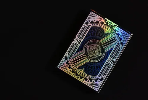 Vista 3 de Gamblers Warehouse Alloy Cobalt Playing Cards Poker Deck Diseño personalizado Espalda y caras frustradas Nuevo