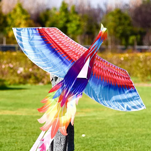 Vista 3 de Large Kite for Kids & Adults, Easy to Fly Bird Kites for Boys & Girls