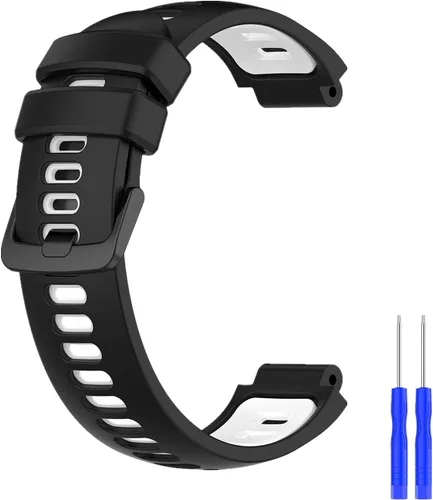 Vista 4 de Muovrto Correa de repuesto para Garmin Approach S20/S6/S5, correa de reloj para Forerunner 220/230/Forerunner235XT/735XT