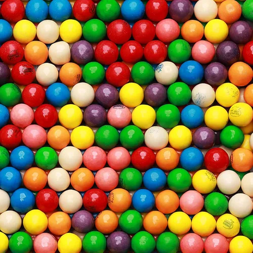 Vista 5 de Bolas de chicle para máquina de chicles, recarga de chicle de burbuja de 1 lb