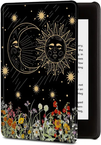 Vista 17 de BVDIKMI Funda para Kindle de 6 pulgadas (versión 11ª generación 2022), funda delgada de piel sintética con encendido y apagado automático para Retro