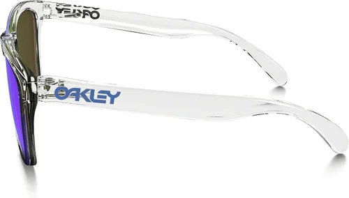 Vista 4 de Oakley Frogskins - Gafas de sol transparentes con lente de zafiro Prizm Crystal Clear talla única