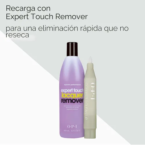 Vista 7 de Lápiz corrector OPI para uñas recargable, 0,13 onzas líquidas
