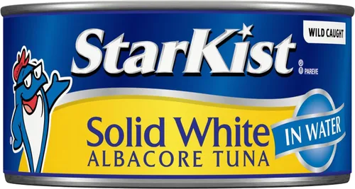 Vista 12 de StarKist Atún Blanco Albacore en Trozos en Agua, 12 Oz, Paquete de 12 17g Protein Per Serving, Wild Caught, Gluten Free, Soy Free, 80 Calories Per