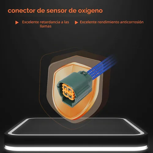 Vista 3 de HiSport - Conector de 4 pines y 4 vías para sensor O2 RS04FG