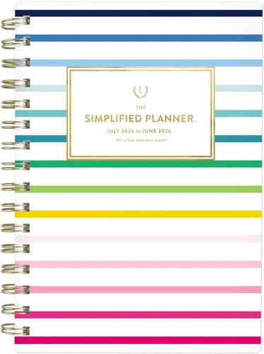 Vista 11 de AT-A-GLANCE Planificador académico 2025-2026, simplificado por Emily Ley, semanal y mensual, 5-1/2 x 8-1/2 pulgadas, pequeño, pestañas mensuales